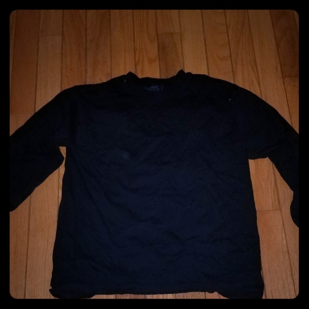 Navy blue large long sleeve sweater